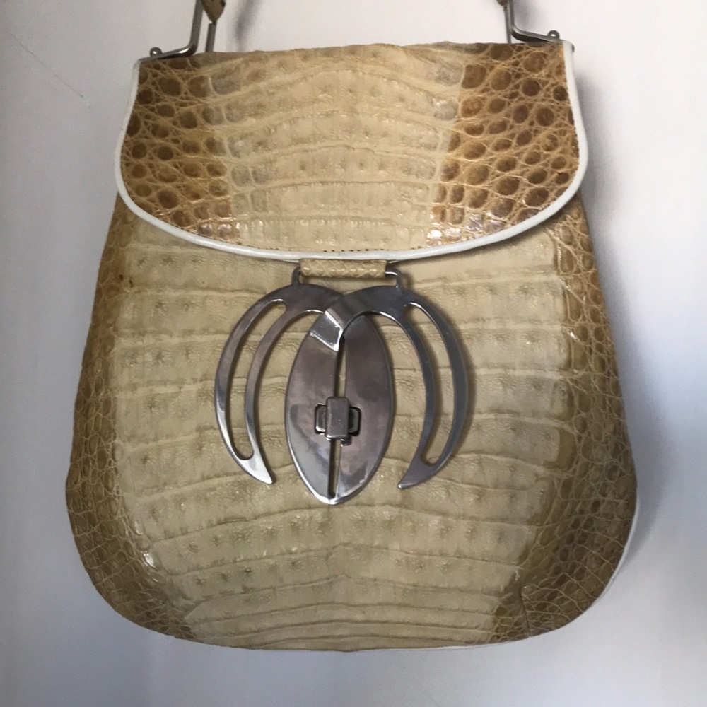 Vintage reptile purse. Unique